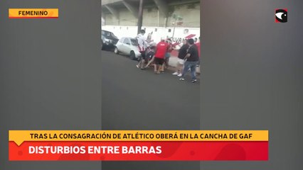 Disturbios entre barras