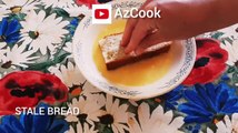 5 Minute Breakfast _ Egg Fried Bread _ Russian Grenki Recipe