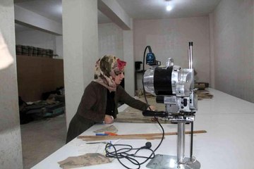 KOSGEB'ten aldığı destekle iş kadını oldu