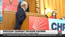 SON DAKİKA: CHP Genel Başkanı Kılıçdaroğlu, Cumhurbaşkanı Erdoğan'a tazminat ödeyecek