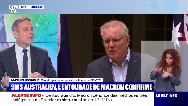 Crise des sous-marins: la presse australienne dévoile un SMS envoyé par Emmanuel Macron au Premier ministre australien