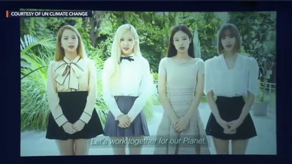 BLACKPINK at #COP26_ Take climate action in your area