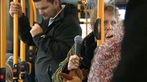 Et godt grin i bussen | Nordjyllands Trafikselskab | Lene Merete Lund | Aalborg | 14-01-2011 | TV2 NORD @ TV2 Danmark