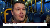 Buschauffør som julemand | Nordjyllands Trafikselskab | Flemming Baadsgaard | Dronninglund | Brønderslev | 17-12-2019 | TV2 NORD @ TV2 Danmark