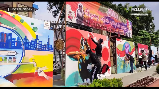 INDEPTH STORY : Terobosan Polri Membangun Sinergi Melalui Karya Seni (1/3)