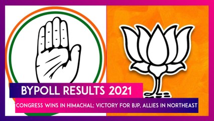 Bypoll Results 2021: Congress Wins In Himachal; Victory For BJP, Allies In Northeast