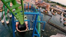 Dragon Roller Coaster (Energylandia Theme Park - Zator, Poland) - 4K Roller Coaster POV Video