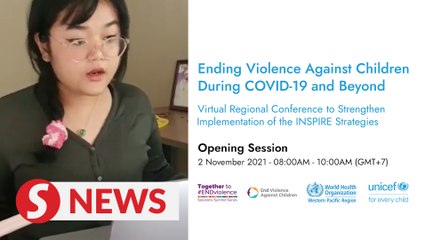 Ain Husniza presents at Unicef conference on children's rights