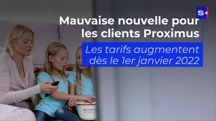 Mauvaise nouvelle pour les clients Proximus: les tarifs vont augmenter !