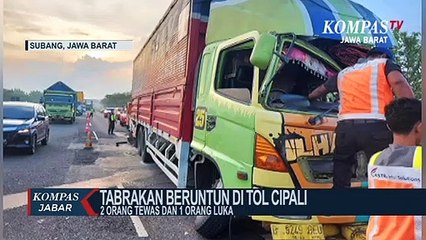 Tabrakan Beruntun Di Cipali, 2 Tewas