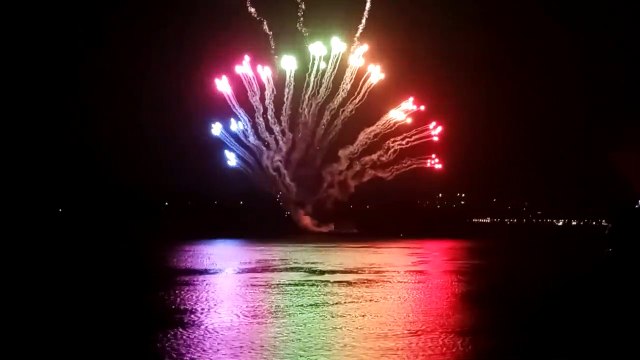Fireworks at Derry Halloween 2021