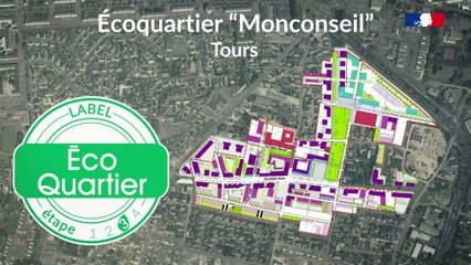 Écoquartier "Monconseil" à Tours (37)