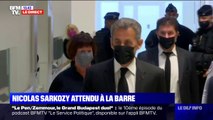 Procès des sondages à l'Élysée: Nicolas Sarkozy arrive au tribunal