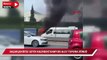 Başakşehir'de seyir halindeki kamyon alev topuna döndü