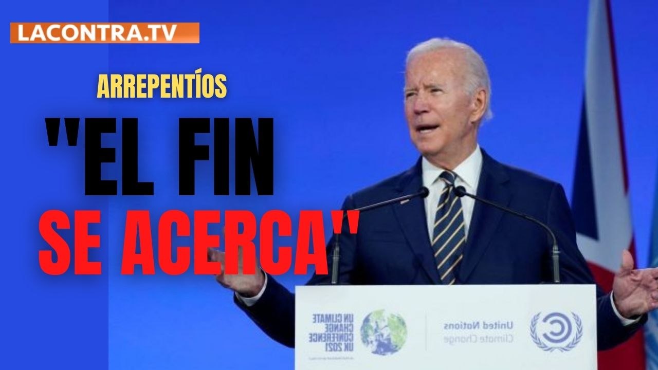 Biden llega con 85 coches oficiales a una cumbre climática apocalíptica