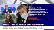 Interrogé dans le cadre du procès sur les sondages, Nicolas Sarkozy oppose le silence aux questions du tribunal