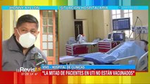 Hospital de Clínicas de La Paz reporta los primeros pacientes no vacunados en terapia intensiva