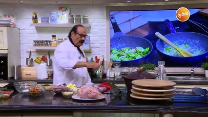 فتة ملوخية بالدجاج | الشيف شربيني