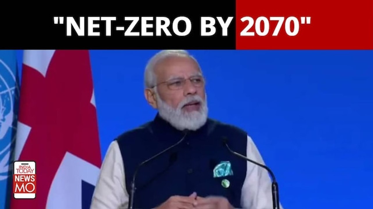 COP26: Five Promises PM Modi Pledged To Get Ind...