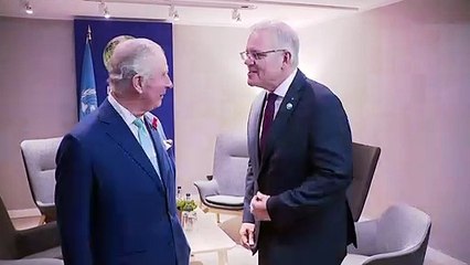Prince Charles meets with Australian PM at COP26