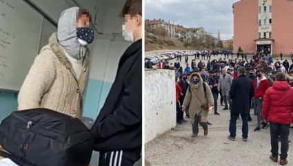 Felsefe öğretmeninden öğrencisine tehdit: Benim cebimde bıçak var, sana saplamıyorum