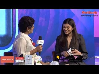 Outlook SpeakOut 2018: In Conversation With #Sushmita Sen