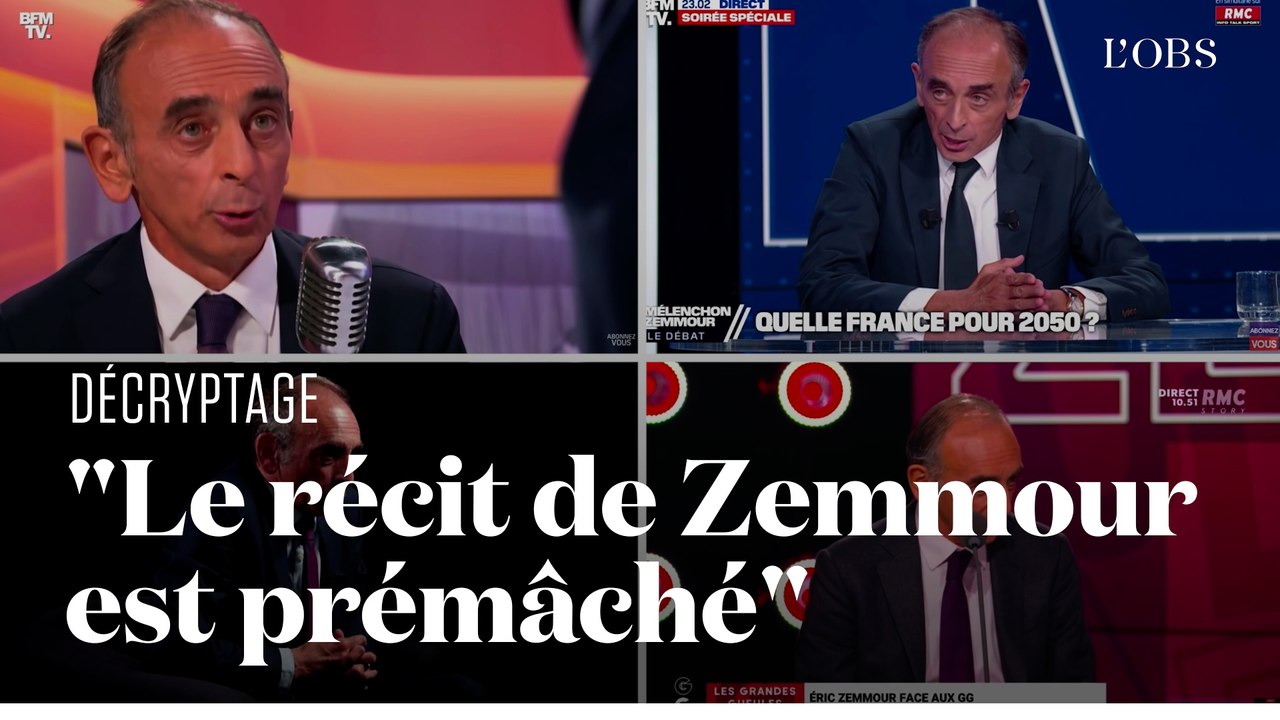 La rhétorique d'Eric Zemmour décryptée