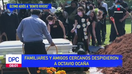 Dan el último adiós a actor Octavio Ocaña