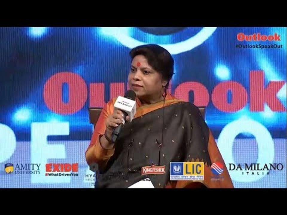 Outlook SpeakOut 2018: Economist Dr Jyoti Kiran talks about women empowerment