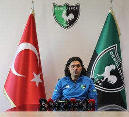 SPOR Denizlispor Teknik Direktörü Serhat Gülpınar İlerleyen haftalarda daha iyi olacağız