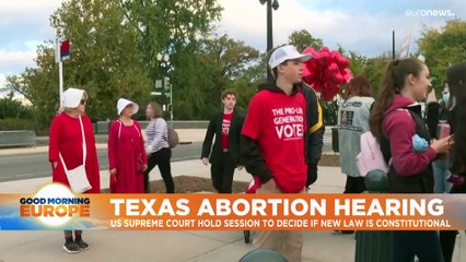 US Supreme Court hears challenges on Texas abortion law
