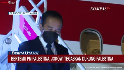 Bertemu PM Palestina, Presiden Jokowi Tegaskan Dukung Palestina