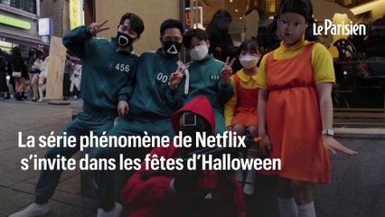 Halloween _ costumes inspired by "Squid Game" are a hit