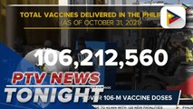 PH received over 106-M vaccine doses; NCR has highest COVID-19 vaccination coverage