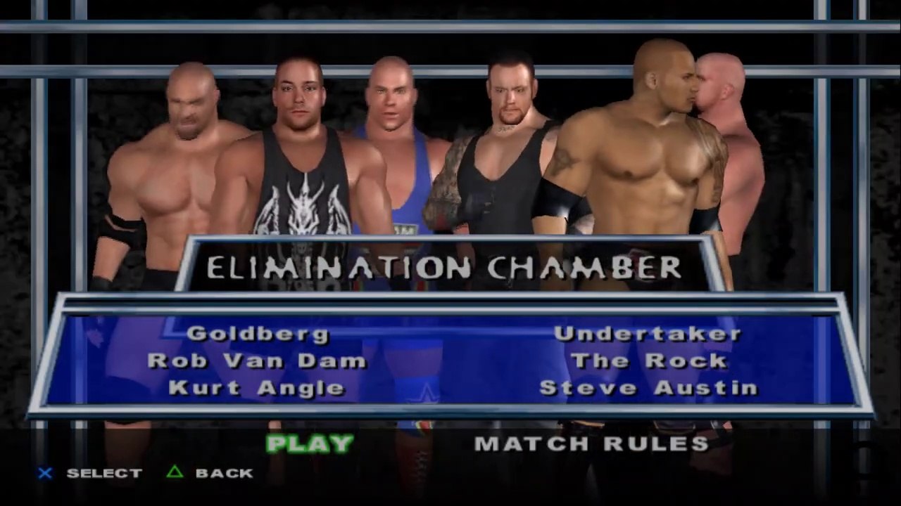 Here Comes the Pain Goldberg vs RVD vs Kurt Angle vs Undertaker vs The Rock vs Steve Austin