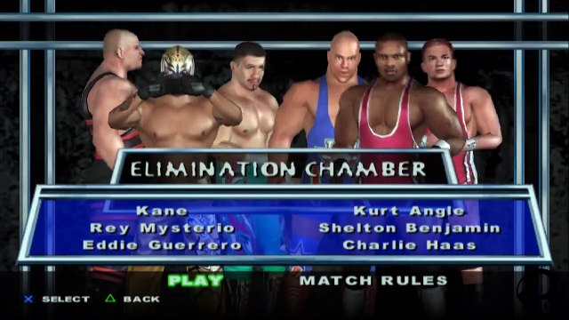 Here Comes the Pain Kane Rey Mysterio Eddie Guerrero Kurt Angle Shelton Benjamin Charlie Haas