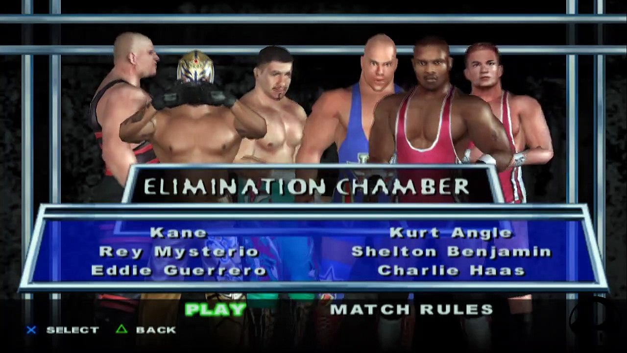 Here Comes the Pain Kane Rey Mysterio Eddie Guerrero Kurt Angle Shelton Benjamin Charlie Haas