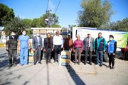 Aydın Büyükşehir Belediyesi'nden bal üreticilerine arı kovanı hibe edildi