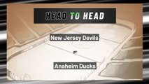 Anaheim Ducks vs New Jersey Devils: Moneyline