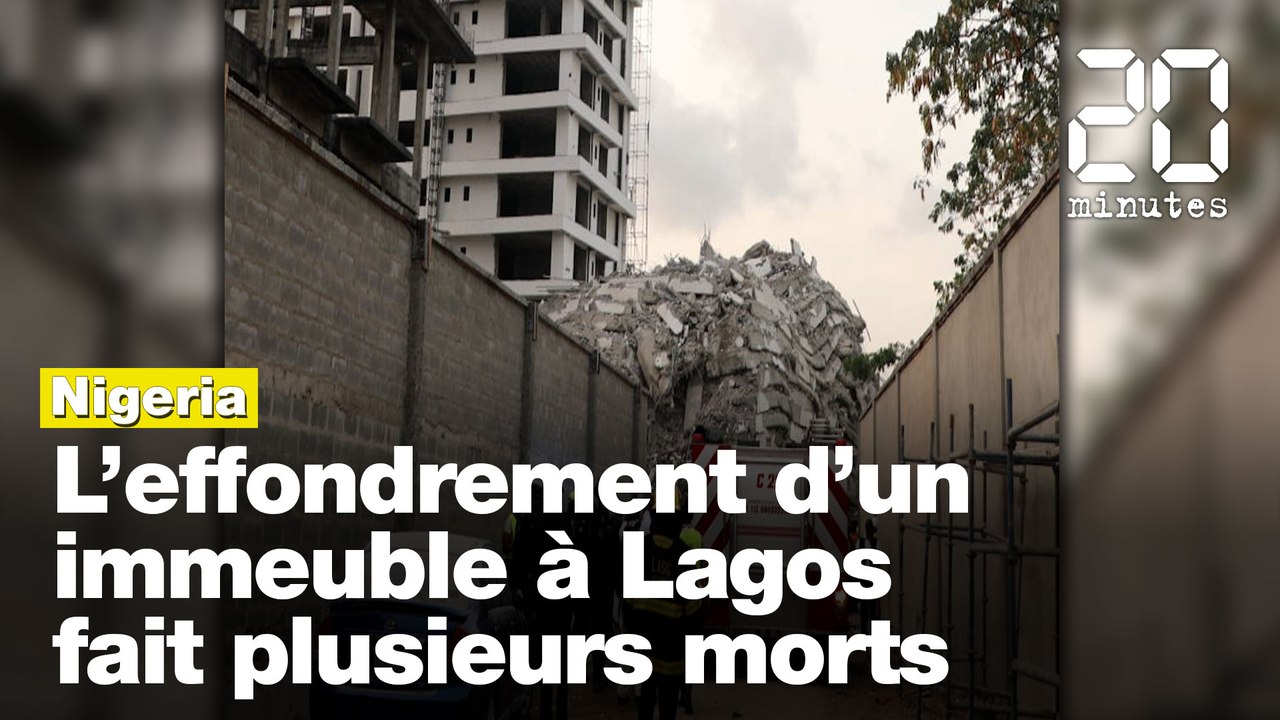 Nigeria: Au moins sept morts dans l’effondrement d’un immeuble à Lagos