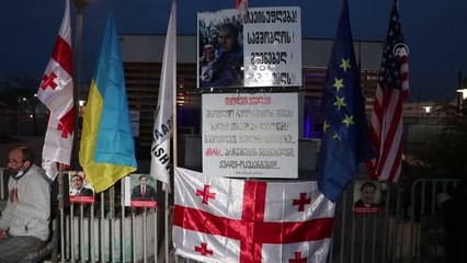 Son dakika: Gürcistan'da muhalefetten yerel seçimleri kazanan iktidara protesto