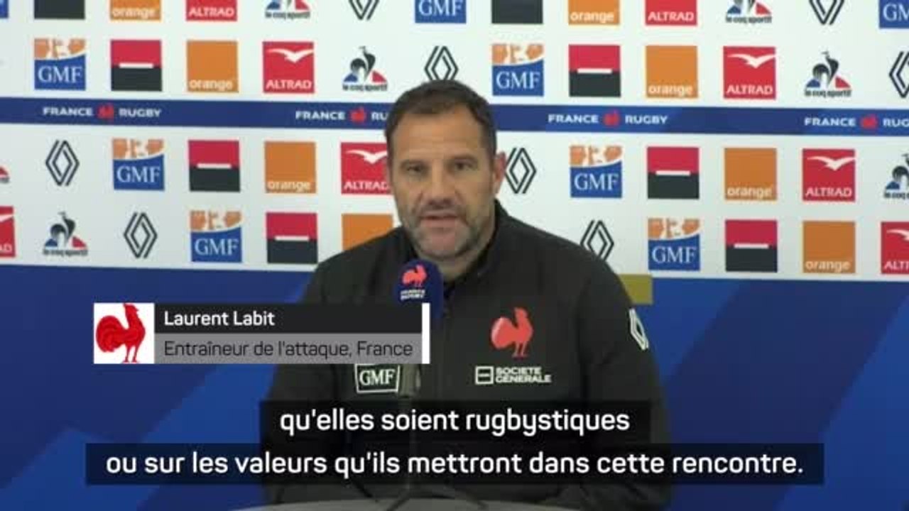 XV de France - Labit : "On s'attend à un match difficile contre l'Argentine"