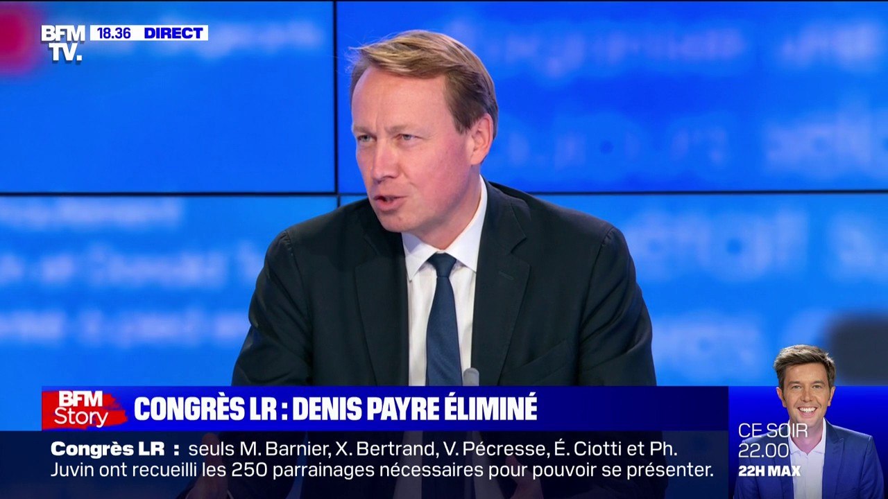 Denis Payre: "Le programme de Valérie Pécresse est un peu au-dessus des autres mais est très en dessous de là où il devrait être"