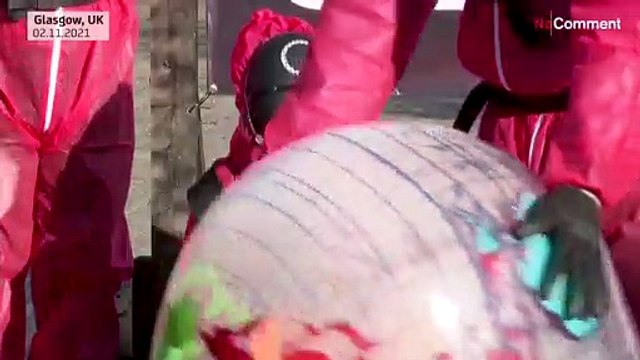 Игра в кальмара на COP26