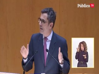 Bolaños, al PP: "Son como el predicador que se sube al banco del parque y pregona el fin del mundo"