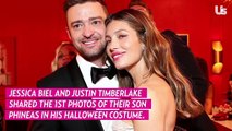 Jessica Biel and Justin Timberlake Share 1st Photos of Son Phineas in His Halloween Costume