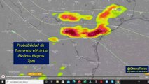 Clima de hoy martes: Potencial de tormenta eléctrica con fuertes vientos arriba de 50km/h