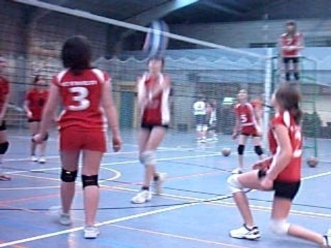 Match de volley contre St-vith