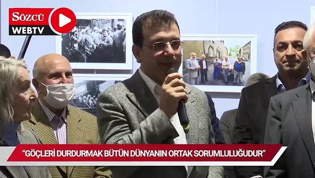 İmamoğlu: Göçleri durdurmak bütün dünyanın ortak sorumluğudur