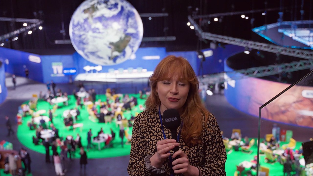 COP26 - Behind the fence of the blue zone